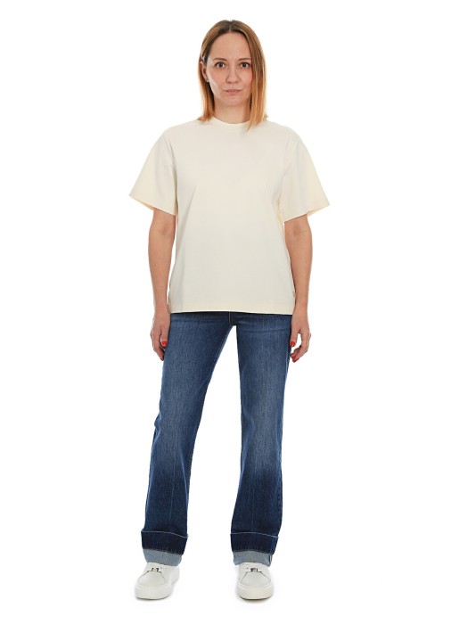 джинсы женские parkway slim straigh  из хлопка спереди