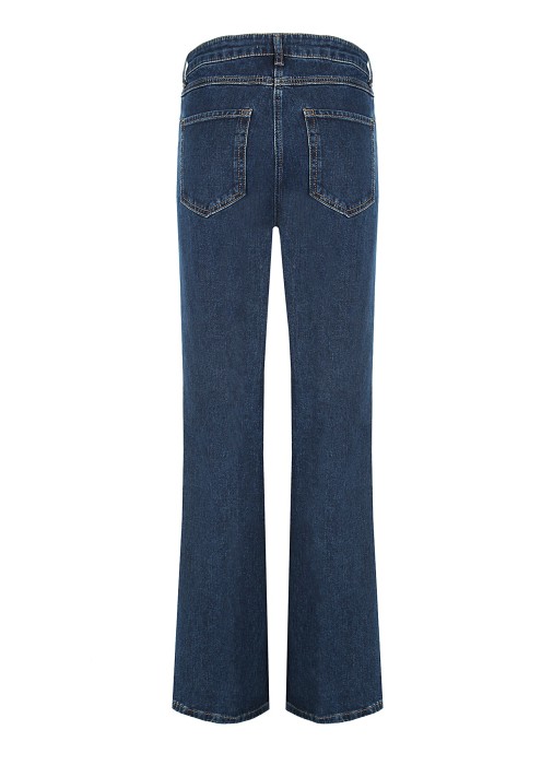 джинсы женские pbbootcut y black из проверенных материалов спереди