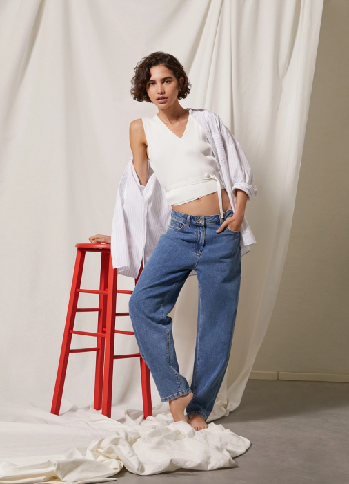 джинсы женские pbmom y black по цене 18960 руб вид справа