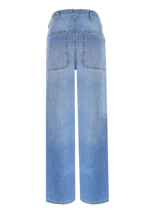 джинсы женские   из франции вид сбоку