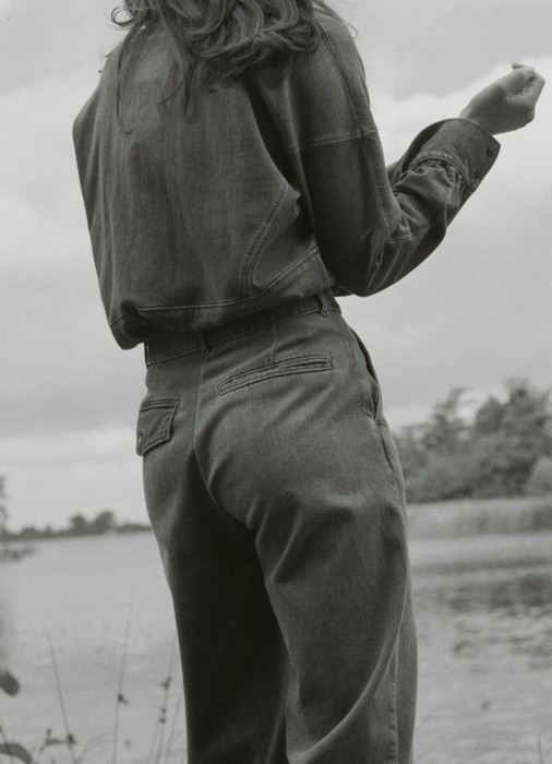 джинсы женские  от бренда penn & ink вид слева