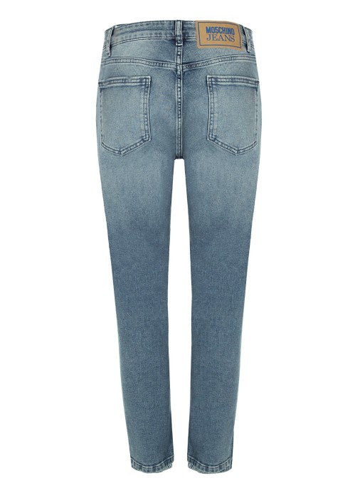 джинсы женские  от бренда mo5ch1no jeans вид слева