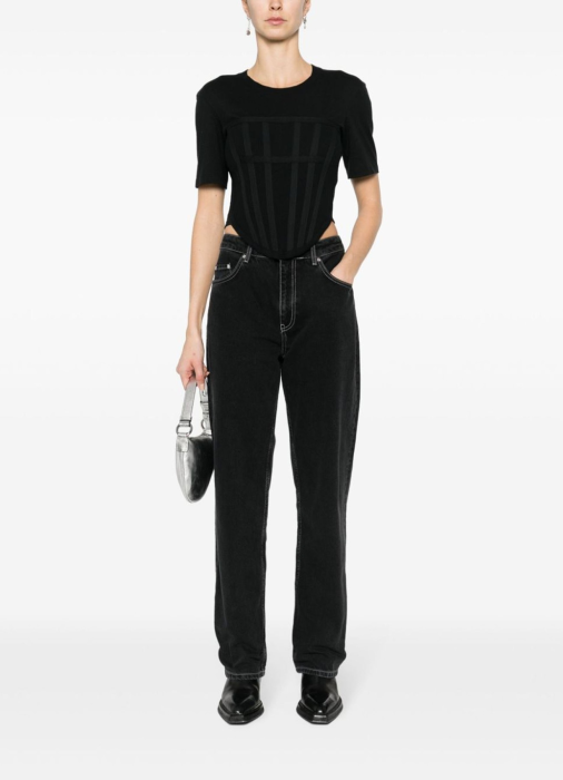 джинсы женские  от бренда mo5ch1no jeans вид слева