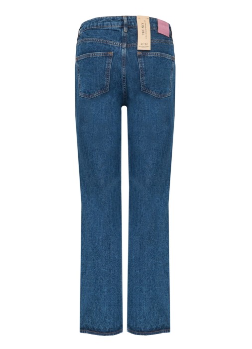 джинсы женские  классического стиля с лицевой стороны