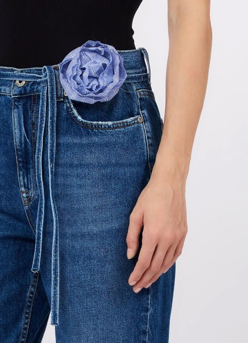 джинсы женские  из хлопка спереди