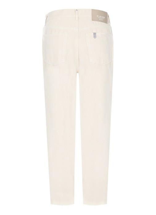 джинсы женские  из италии вид сбоку