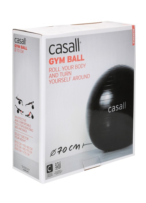 фитбол gym ball 70 cm  из швеции вид сбоку