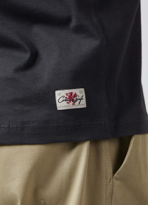 футболка мужская accademia corso grifo  от бренда aeronautica militare вид слева