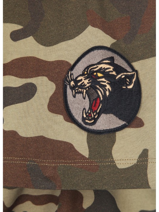 футболка мужская camouflage  милитари стиля с лицевой стороны