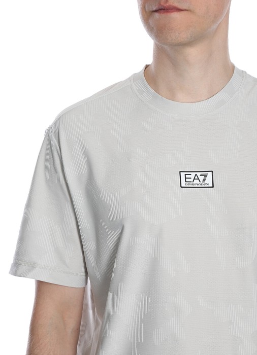 футболка мужская ea7 от бренда ea7 emporio armani вид слева