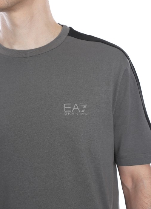 футболка мужская ea7 от бренда ea7 emporio armani вид слева