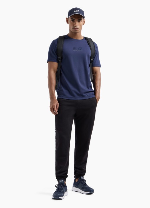 футболка мужская logo series ea7 по цене 8640 руб вид справа