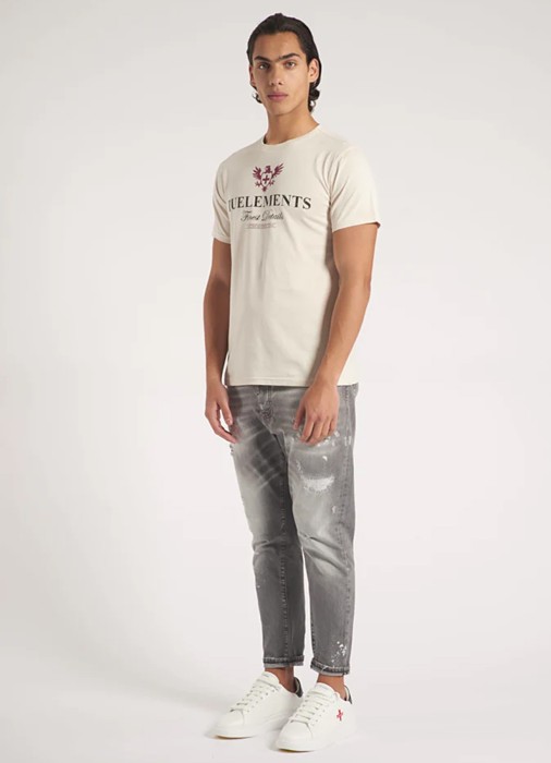 футболка мужская print  от бренда zu+elements вид слева