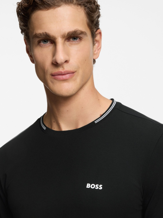 футболка мужская taul  от бренда boss вид слева