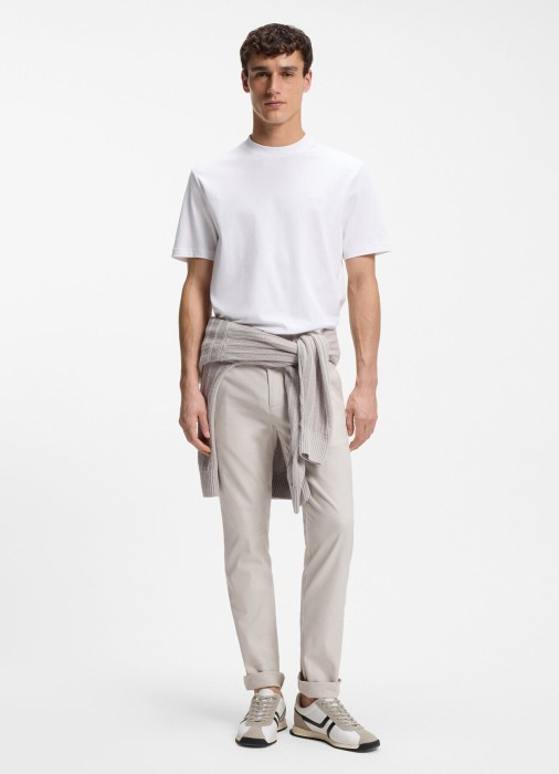 футболка мужская te_interlock  от бренда boss вид слева