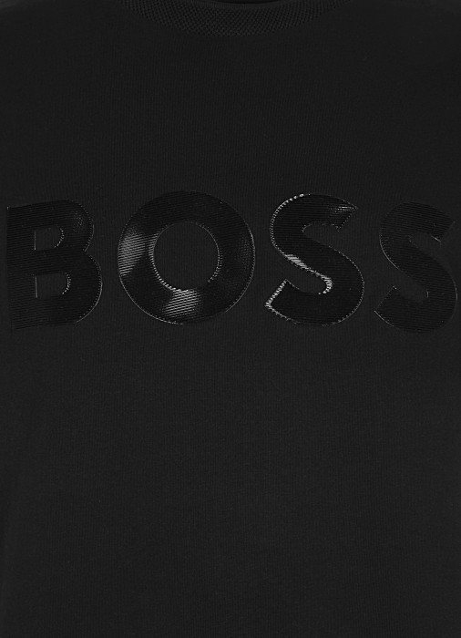 футболка мужская tee mirror 2  от бренда boss вид слева