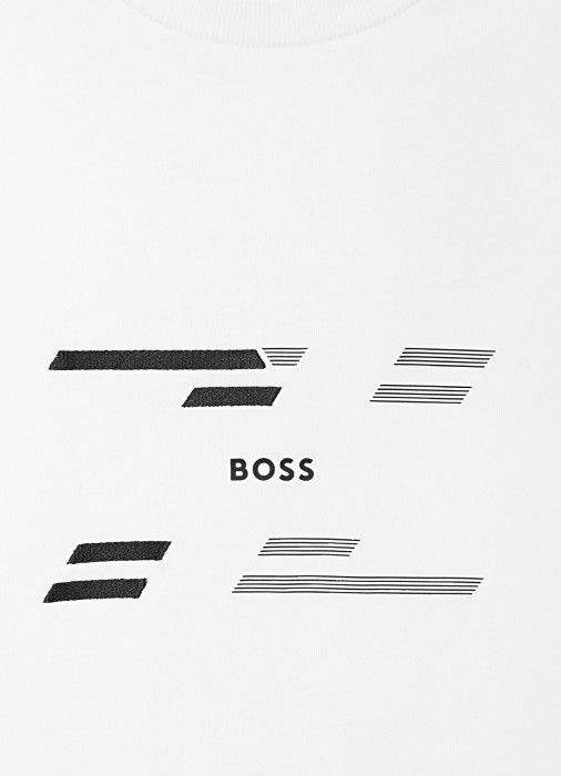 футболка мужская tee tape hj   от бренда boss вид слева