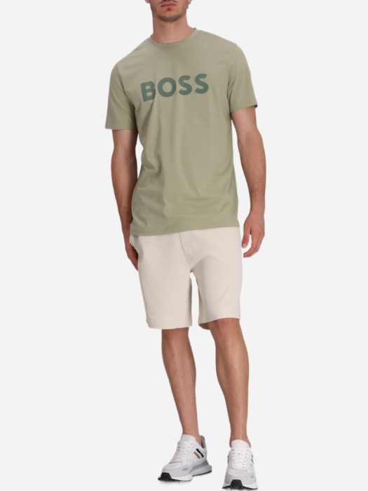 футболка мужская thinking 1  от бренда boss вид слева