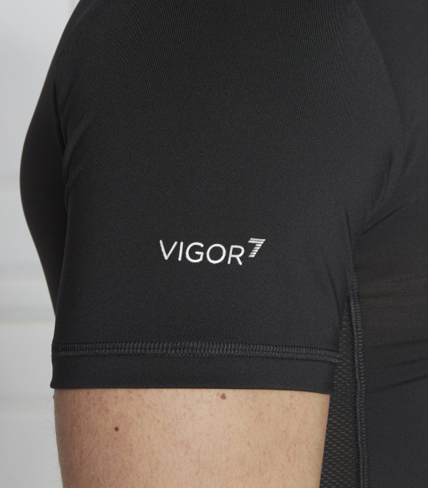 футболка мужская vigor7  от бренда ea7 emporio armani вид слева