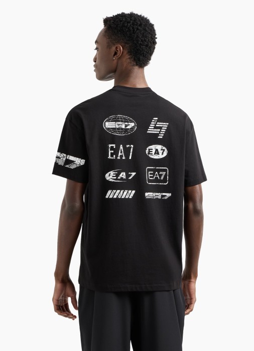 футболка мужская  из италии вид сбоку