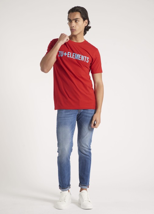 футболка мужская  от бренда zu+elements вид слева