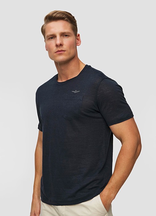 футболка мужская  от бренда aeronautica militare вид слева