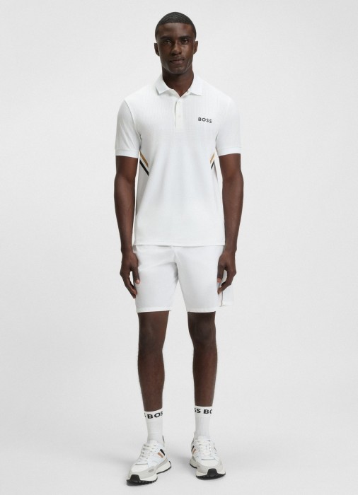 футболка-поло мужская paule toc  от бренда boss вид слева