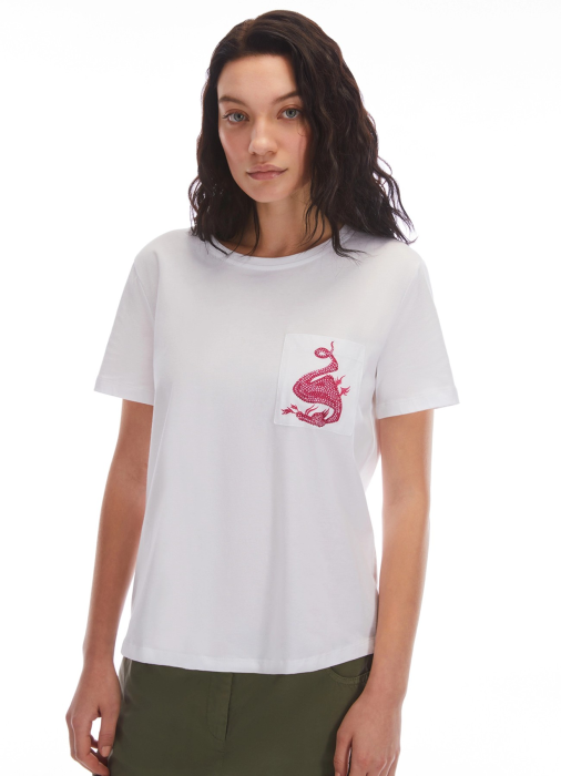 футболка женская b y black по цене 8400 руб вид справа