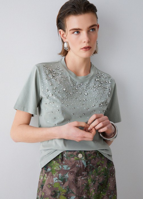 футболка женская castoni gioiello  по цене 17700 руб вид справа