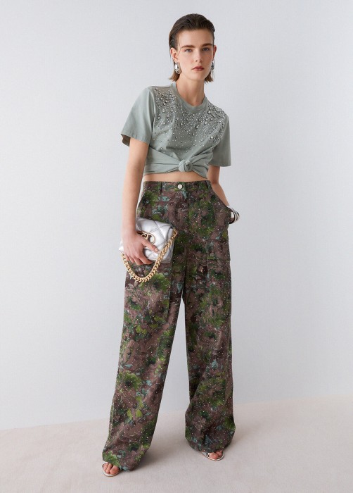 футболка женская castoni gioiello  из италии вид сбоку