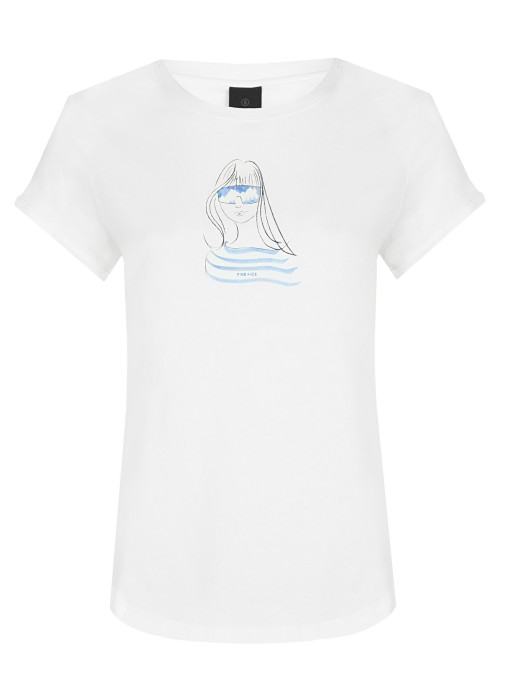 футболка женская debra4  от бренда bogner fire+ice вид слева