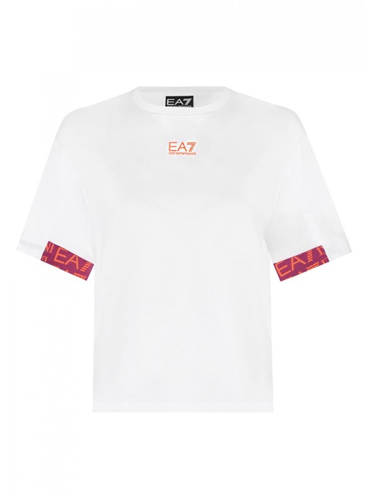 футболка женская еа7 emporio armani 6DTT15TJLOZ фотография