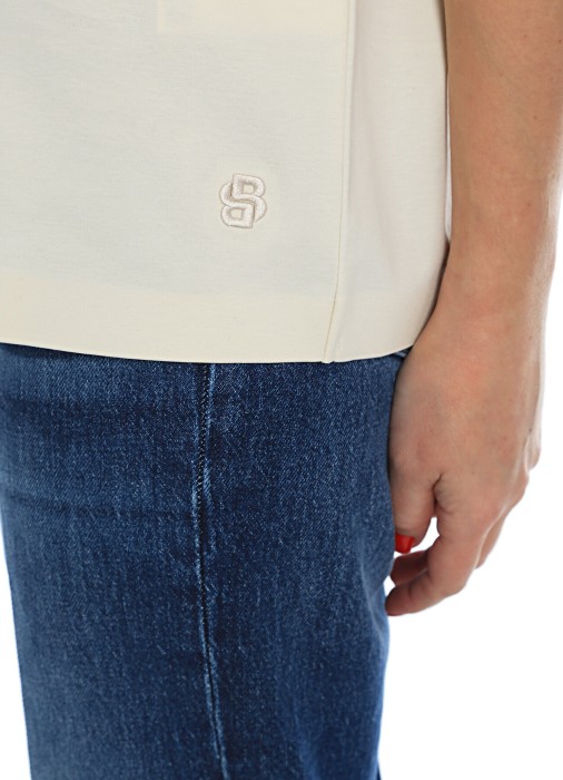 футболка женская eharpa  классического стиля с лицевой стороны