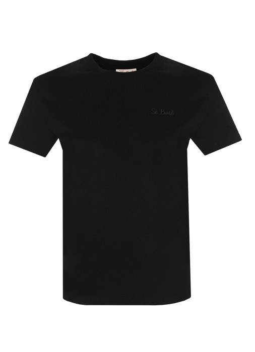 футболка женская emilie  от бренда mc2 saint barth вид слева