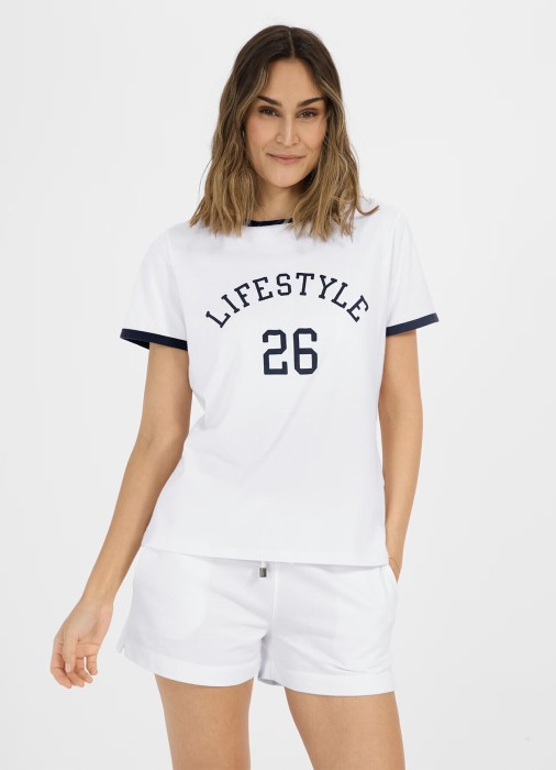 футболка женская fabrice  от бренда juvia вид слева