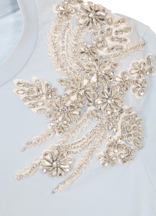 Товар голубого цвета с внутренней стороны