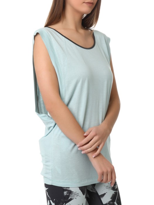 футболка женская из тенсела string back tee  по цене 6640 руб вид справа