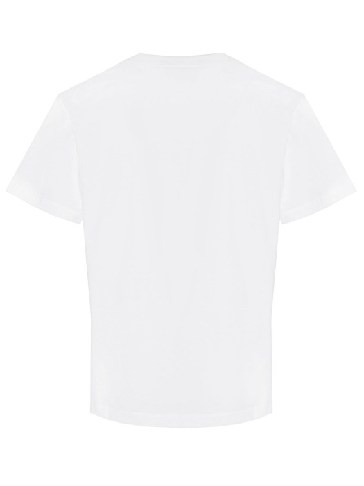 футболка женская  jeans от бренда mo5ch1no jeans вид слева