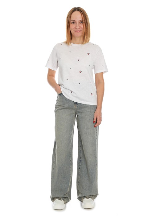 футболка женская kasandra  из америки вид сбоку