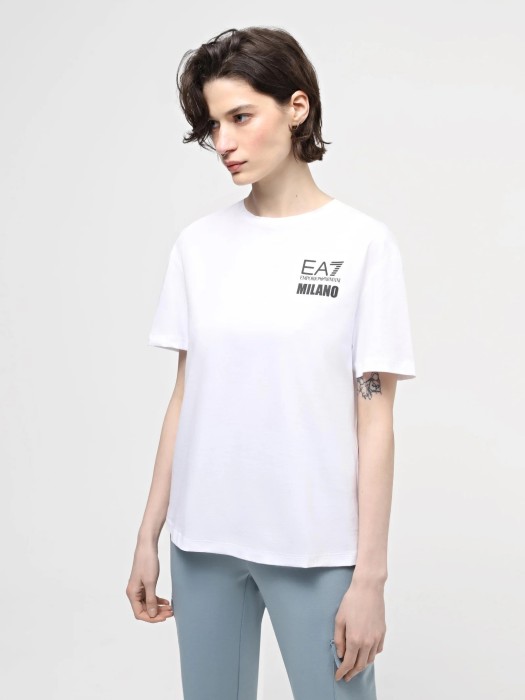 футболка женская milano t-shirt  из проверенных материалов спереди