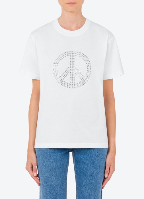 футболка женская pacific  jeans от бренда mo5ch1no jeans вид слева