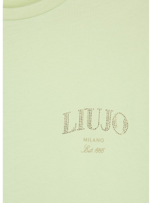 футболка женская t-shirt moda  универсального стиля с лицевой стороны