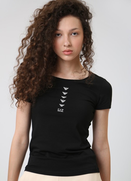 футболка женская t-shirt  повседневного стиля с лицевой стороны