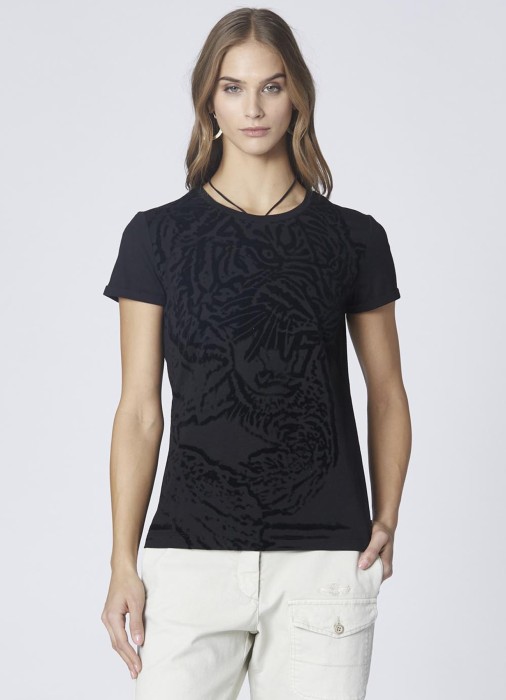 футболка женская tiger print  TS2348DJ496 фотография