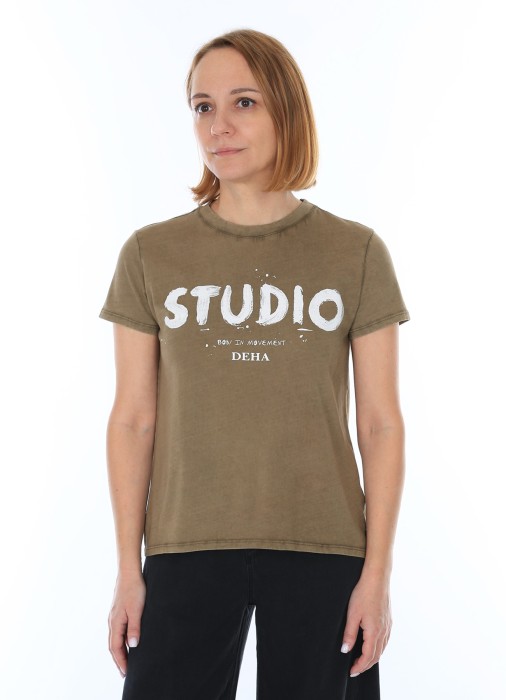 футболка женская  из дании вид сбоку