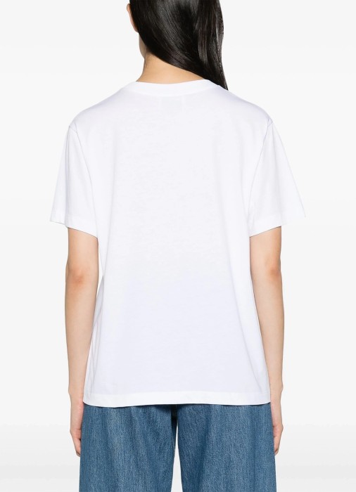 футболка женская  от бренда mo5ch1no jeans вид слева