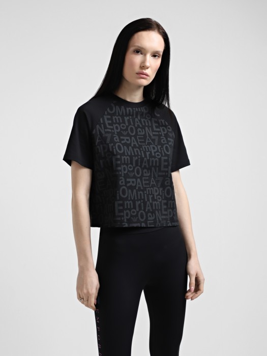 футболка женская  из хлопка спереди