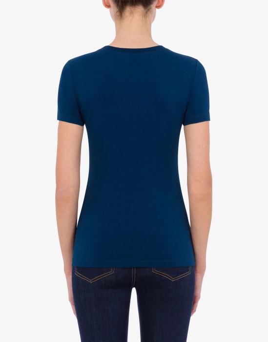 футболка женская   от бренда love moschino вид слева