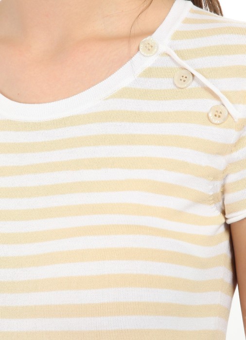 футболка женская  от бренда ea7 emporio armani вид слева