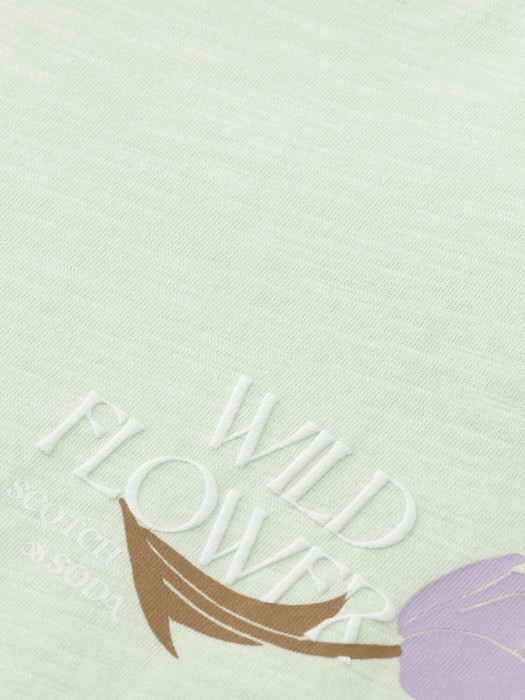 футболка женская  от бренда scotch&soda вид слева